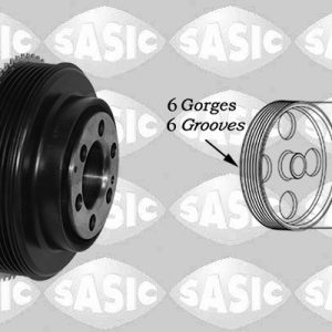 Fulie curea arbore cotit SASIC 2156091 LAND ROVER DISCOVERY SPORT (L550) 1,999 cmc (204PT(GTDI) benzina 241 SASIC 2156091
