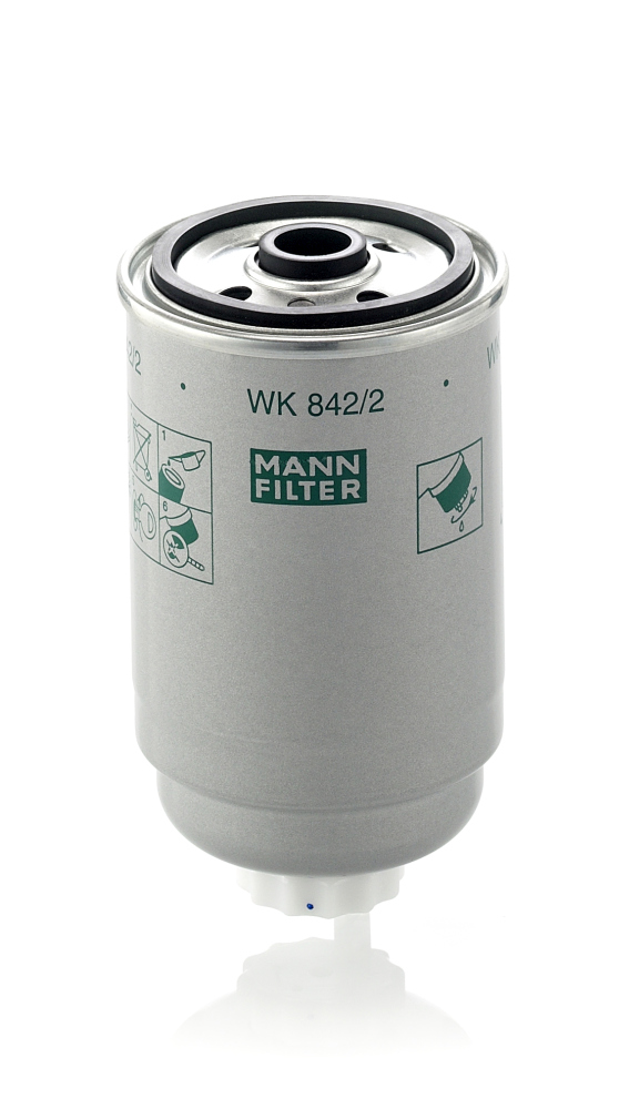 Filtru combustibil MANN-FILTER WK 842/2 LAND ROVER DEFENDER Cabrio (L316) 2,495 cmc (12 J) diesel 69 MANN-FILTER WK 842/2
