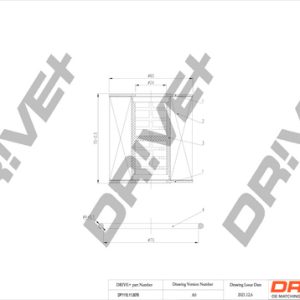 Filtru ulei DRIVE DP1110.11.0076 LAND ROVER DISCOVERY SPORT (L550) 2,179 cmc (224DT(DW12BTED4) diesel 190 DRIVE DP1110.11.0076