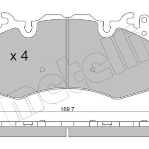Set placute frana METELLI 22-1024-0 LAND ROVER DEFENDER Station Wagon (L663) 1,997 cmc (PT204(AJ20P4) benzina/elector 404 METELLI 22-1024-0