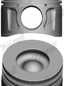 Piston NURAL 87-427700-10 LAND ROVER DEFENDER Station Wagon (L316, L315) 2,198 cmc (DT224(PUMA) diesel 122 NURAL 87-427700-10