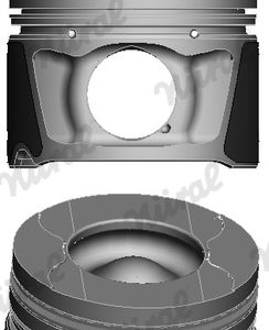 Piston NURAL 87-432400-00 LAND ROVER RANGE ROVER III (L322) 3,628 cmc (368DT(LION) diesel 272 NURAL 87-432400-00