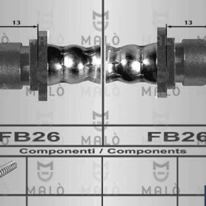 Furtun frana MALO 80537 LAND ROVER RANGE ROVER I 4,275 cmc (40 D) benzina 203 MALO 80537