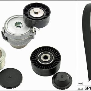 Set curea transmisie cu caneluri HEPU 20-1908 LAND ROVER FREELANDER 2 (L359) 2,179 cmc (DW12BTED4, 224DT(DW12BTED4) diesel 160 HEPU 20-1908