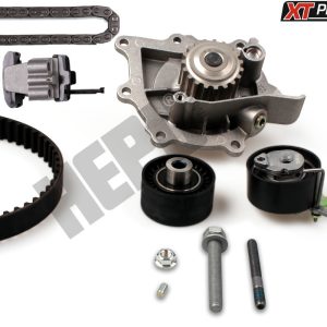 Set pompa apa + curea dintata HEPU PK08070XT LAND ROVER RANGE ROVER EVOQUE VAN (L538) 2,179 cmc (224DT(DW12BTED4) diesel 150 HEPU PK08070XT