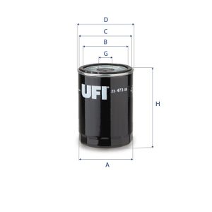 Filtru ulei UFI 23.473.00 LAND ROVER DISCOVERY III (L319) 4,009 cmc (406PN(COLOGNE V6) benzina 218 UFI 23.473.00
