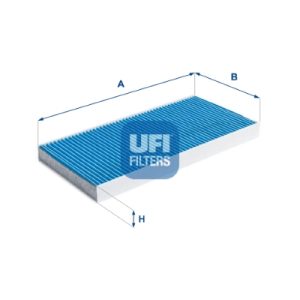 Filtru aer habitaclu UFI 34.128.00 LAND ROVER RANGE ROVER III (L322) 4,999 cmc (508PN(AJ133) benzina 375 UFI 34.128.00