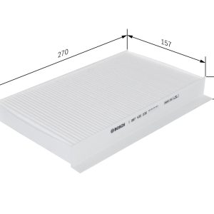 Filtru aer habitaclu BOSCH 1 987 432 235 LAND ROVER RANGE ROVER SPORT I (L320) 2,993 cmc (306DT(TDV6) diesel 249 BOSCH 1 987 432 235