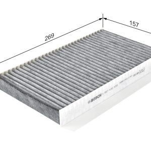 Filtru aer habitaclu BOSCH 1 987 432 535 LAND ROVER DISCOVERY IV VAN (L319) 2,993 cmc (306DT(TDV6) diesel 256 BOSCH 1 987 432 535