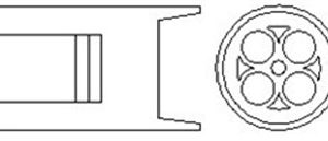 Sonda Lambda MAGNETI MARELLI 466016355079 LAND ROVER RANGE ROVER III (L322) 4,398 cmc (M62 B44) benzina 286 MAGNETI MARELLI 466016355079