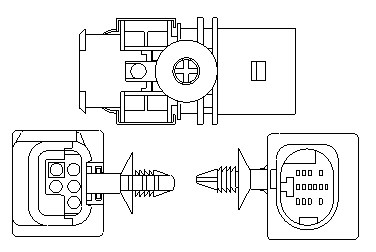 Sonda Lambda MAGNETI MARELLI 466016355177 LAND ROVER RANGE ROVER EVOQUE (L538) 1,999 cmc (204PT(GTDI) benzina 241 MAGNETI MARELLI 466016355177