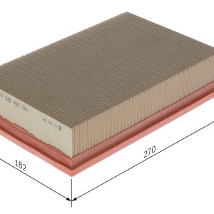 Filtru aer BOSCH F 026 400 104 LAND ROVER FREELANDER 2 (L359) 3,192 cmc (B6324S(32PDPR) benzina 233 BOSCH F 026 400 104