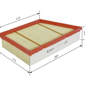 Filtru aer BOSCH F 026 400 324 LAND ROVER DISCOVERY SPORT VAN (L550) 1,999 cmc (204PT(GTDI) benzina 241 BOSCH F 026 400 324
