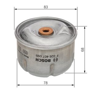 Filtru ulei BOSCH F 026 407 099 LAND ROVER DISCOVERY II (L318) 2,495 cmc (15 P, 10 P, 16 P) diesel 139 BOSCH F 026 407 099