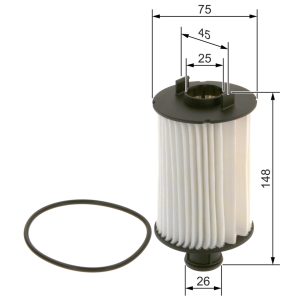 Filtru ulei BOSCH F 026 407 269 LAND ROVER RANGE ROVER VELAR (L560) 2,995 cmc (306PS(AJ126) benzina 340 BOSCH F 026 407 269