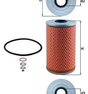 Filtru ulei KNECHT OX 96D LAND ROVER RANGE ROVER II (P38A) 2,497 cmc (25 6T (BMW) diesel 136 KNECHT OX 96D