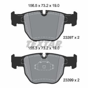 Set placute frana TEXTAR 2339703 LAND ROVER RANGE ROVER III (L322) 4,196 cmc (428PS(AJV8) benzina 405 TEXTAR 2339703