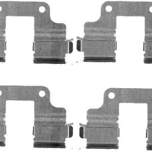 Set accesorii placute frana TEXTAR 82074100 LAND ROVER FREELANDER 2 (L359) 2,179 cmc (224DT(DW12BTED4) diesel 156 TEXTAR 82074100