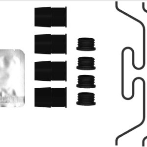 Set accesorii etrier frana TEXTAR 82556200 LAND ROVER RANGE ROVER EVOQUE VAN (L538) 2,179 cmc (224DT(DW12BTED4) diesel 150 TEXTAR 82556200