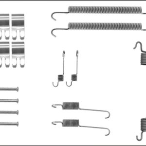 Set accesorii sabot de frana TEXTAR 97039800 LAND ROVER FREELANDER I (L314) 1,951 cmc (204D3(M47D20) diesel 112 TEXTAR 97039800