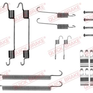 Set accesorii sabot de frana QUICK BRAKE 105-0029 LAND ROVER FREELANDER 2 (L359) 2,179 cmc (224DT(DW12BTED4) diesel 190 QUICK BRAKE 105-0029