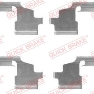 Set accesorii placute frana QUICK BRAKE 109-1675 LAND ROVER FREELANDER I Soft Top (L314) 1,796 cmc (18 K4F) benzina 120 QUICK BRAKE 109-1675