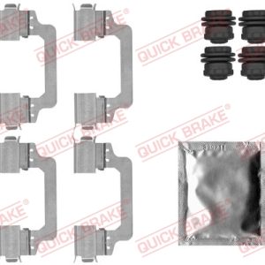 Set accesorii placute frana QUICK BRAKE 109-1821 LAND ROVER RANGE ROVER SPORT II (L494) 2,995 cmc (306PS(AJ126) benzina 380 QUICK BRAKE 109-1821