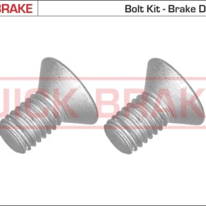 Set surub disc frana QUICK BRAKE 11669K LAND ROVER RANGE ROVER SPORT I (L320) 4,999 cmc (508PS(AJ133) benzina 506 QUICK BRAKE 11669K