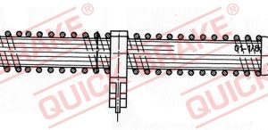 Furtun frana QUICK BRAKE 22.920 LAND ROVER FREELANDER I (L314) 1,994 cmc (20 T2N) diesel 98 QUICK BRAKE 22.920