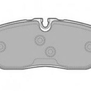 Set placute frana KRIEGER 0950006349 LAND ROVER DISCOVERY III (L319) 2,720 cmc (276DT(TDV6) diesel 190 KRIEGER 0950006349