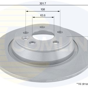 Disc frana COMLINE ADC1240 LAND ROVER RANGE ROVER EVOQUE (L538) 1,997 cmc (PT204(AJ20P4) benzina 241 COMLINE ADC1240