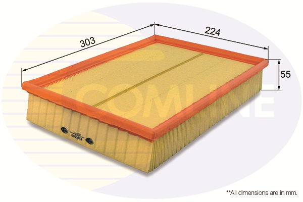 Filtru aer COMLINE EAF609 LAND ROVER DISCOVERY III (L319) 4,394 cmc (448PN(AJV8) benzina 299 COMLINE EAF609