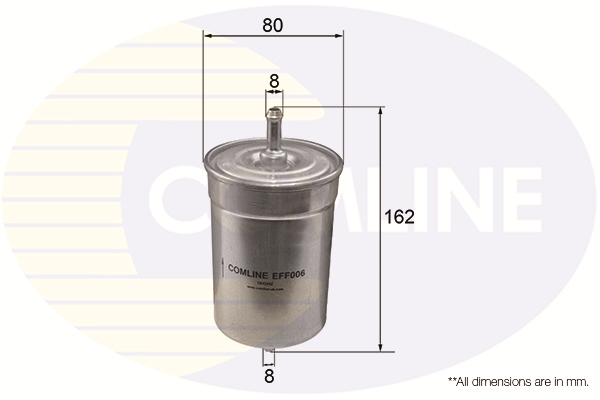 Filtru combustibil COMLINE EFF006 LAND ROVER RANGE ROVER I 3,528 cmc (11 D) benzina 126 COMLINE EFF006