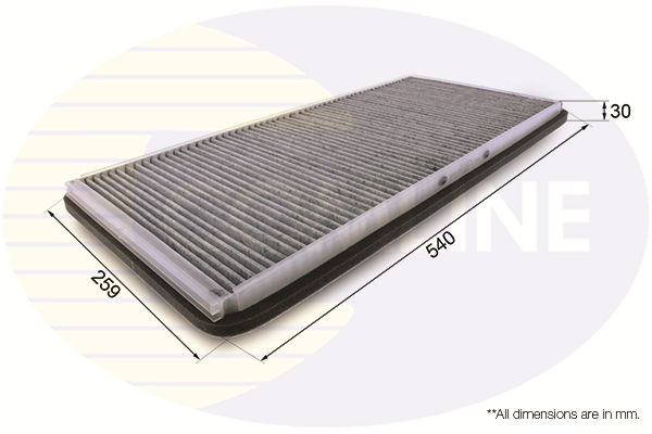 Filtru aer habitaclu COMLINE EKF254A LAND ROVER RANGE ROVER IV (L405) 2,993 cmc (306DT(TDV6) diesel 249 COMLINE EKF254A