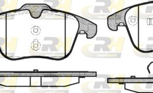 Set placute frana ROADHOUSE 21219.00 LAND ROVER FREELANDER 2 (L359) 3,192 cmc (B6324S(32PDPR) benzina 233 ROADHOUSE 21219.00
