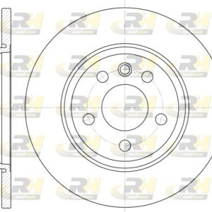 Disc frana ROADHOUSE 6659.00 LAND ROVER FREELANDER 2 (L359) 2,179 cmc (224DT(DW12BTED4) diesel 152 ROADHOUSE 6659.00