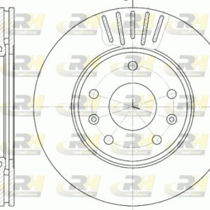 Disc frana ROADHOUSE 6670.10 LAND ROVER FREELANDER I Soft Top (L314) 1,796 cmc (18 K4F) benzina 120 ROADHOUSE 6670.10