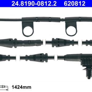 Senzor de avertizare uzura placute de frana ATE 24.8190-0812.2 LAND ROVER RANGE ROVER IV (L405) 5,000 cmc (508PS(AJ133) benzina 566 ATE 24.8190-0812.2