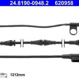 Senzor de avertizare uzura placute de frana ATE 24.8190-0948.2 LAND ROVER RANGE ROVER SPORT I (L320) 4,394 cmc (448PN(AJV8) benzina 299 ATE 24.8190-0948.2