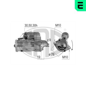 Electromotor ERA 220607A LAND ROVER RANGE ROVER III (L322) 2,926 cmc (306D1(M57D30) diesel 177 ERA 220607A