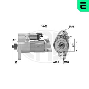 Electromotor ERA 221087A LAND ROVER RANGE ROVER SPORT II (L494) 2,993 cmc (306DT(TDV6) diesel 306 ERA 221087A