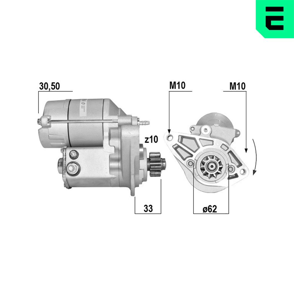 Electromotor ERA 221200A LAND ROVER RANGE ROVER IV (L405) 2,995 cmc (306PS(AJ126) benzina 340 ERA 221200A