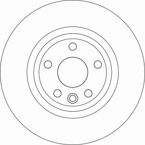 Disc frana TRW DF6947