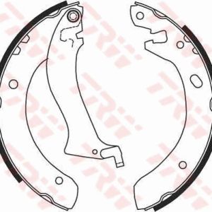 Set saboti frana TRW GS8633