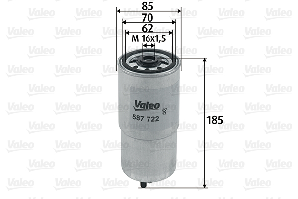 Filtru combustibil VALEO 587722