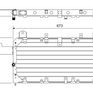 Condensator climatizare VALEO 814062