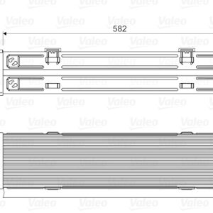Intercooler compresor VALEO 818359