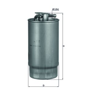 Filtru combustibil MAHLE ORIGINAL KL 160/1