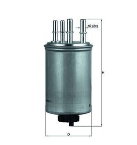 Filtru combustibil MAHLE ORIGINAL KL 506