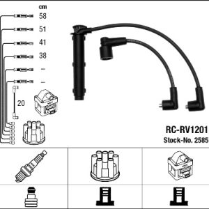 Set cablaj aprindere NGK 2585 – imagine produs
